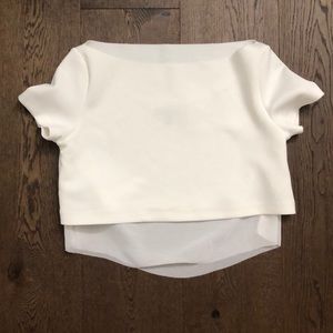 Zara Cropped Blouse